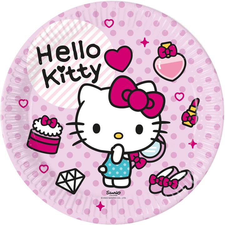 Image du produit Procos 8 Assiettes Hello Kitty 23cm