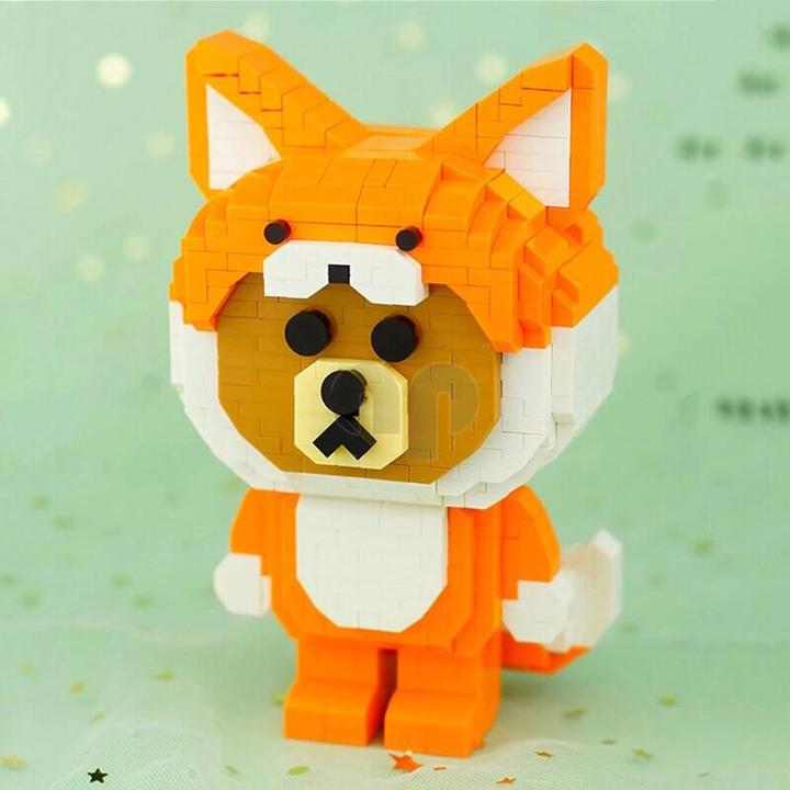 Produktbild LOZ 9250 - Fuchs Bär (860 Teile)