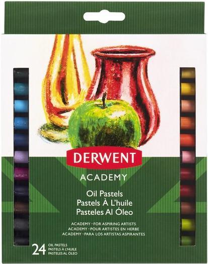 Derwent Penna a pastello ad olio Academy Multicolore 24 pezzo(i) (24 x)