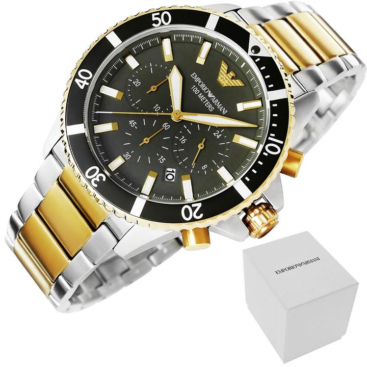 Actual product image Emporio Armani Diver (Chronograph, 43 mm)