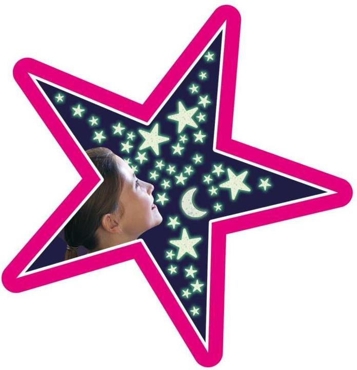 Produktbild Brainstorm Glitter Sterne Glow in the Dark