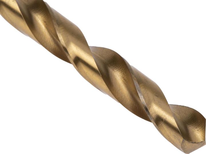 Produktbild RS PRO TiN Spiralbohrer 6,5mm 10Stück (6.5 Millimeter)
