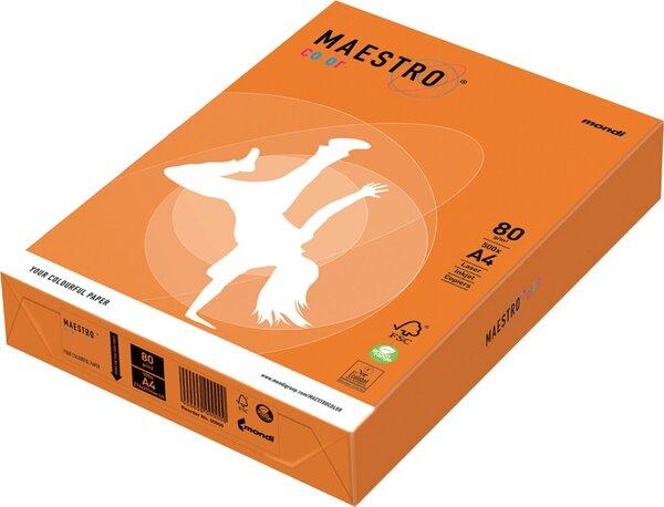 Immagine prodotto No Name Carta xero A4 80 g Maestro pomara?czowy IGEPA 941OR43A80 (80 g/m², 500 x, A4)