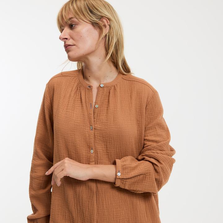 Produktbild La Redoute Collections Nachthemd aus Baumwoll-Musselin (XS)