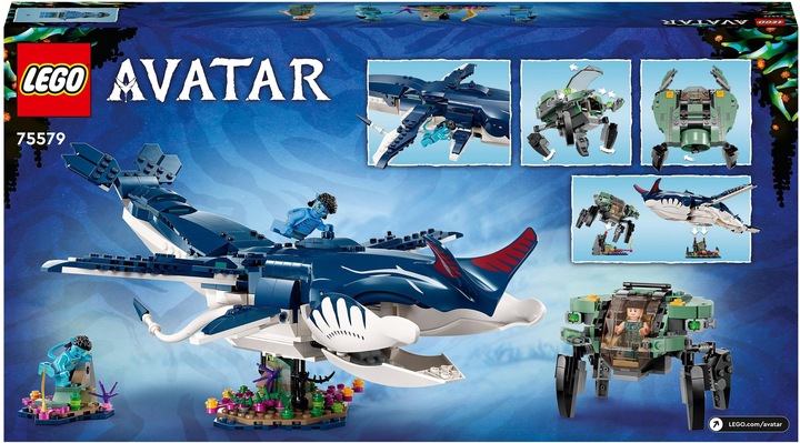 Immagine prodotto LEGO Payakan il Tulkun e il vestito di granchio (75579, Avatar LEGO)