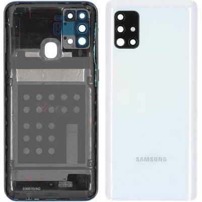 Samsung Battery Cover für A516B Galaxy A51 5G - prism cube white (Samsung Galaxy A51 5G), Smartphone