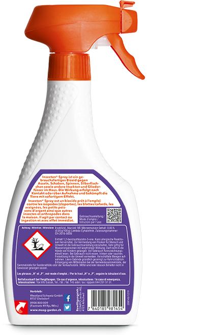 Image du produit Maag Insectan (Lépismes, Gardons, Blattes)