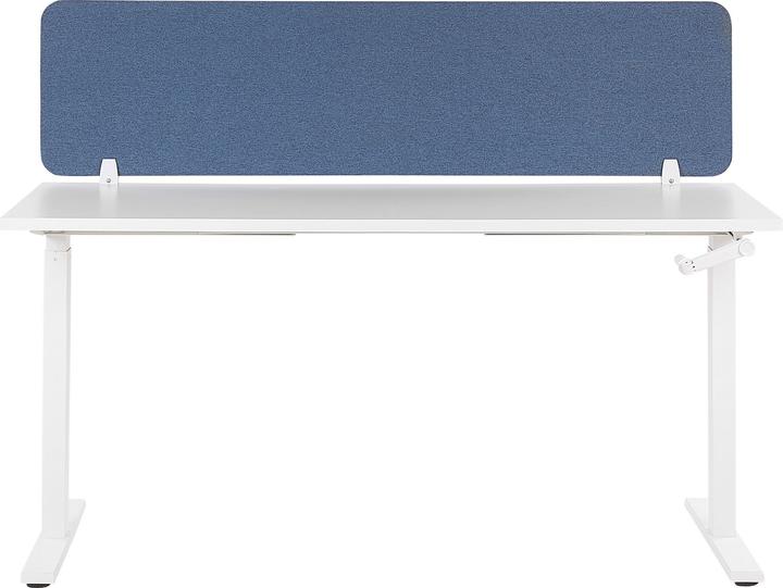 Immagine prodotto Beliani Divisorio per scrivania blu 130 x 40 cm WALLY (130 x 40 cm)