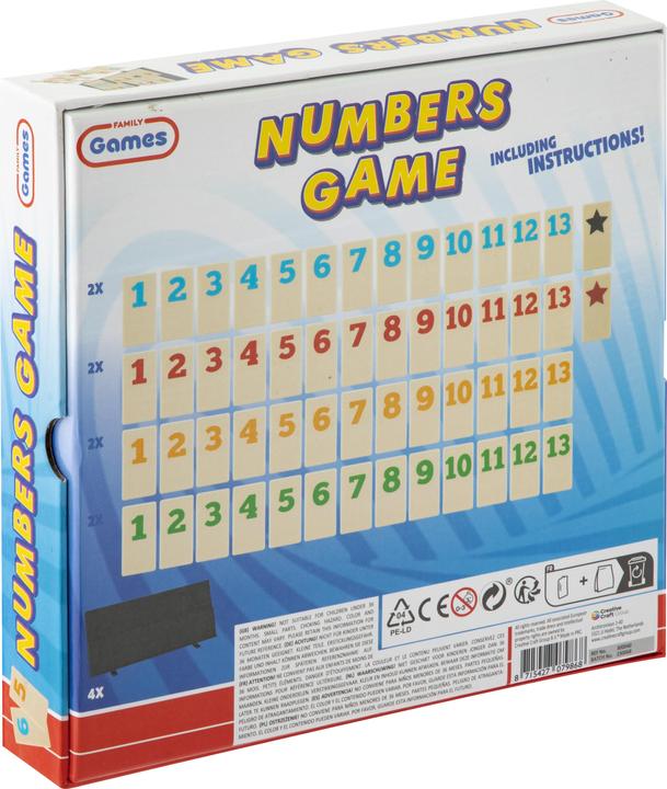 Produktbild Grafix Zahlen zum Kinderspiel