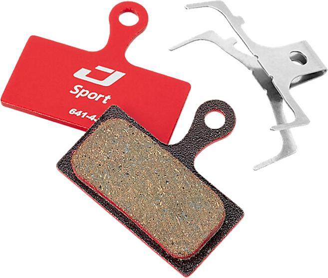 Actual product image Jagwire Sport Semi-Metallic brake pads for Shimano | Rever Postmount 1 pair (Shimano, Semi-metallic)