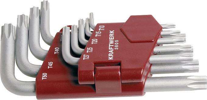 Actual product image Kraftwerk 9-p. TX key wrench set