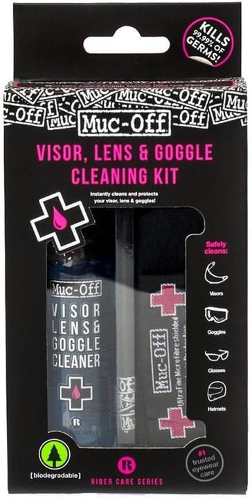 Muc-Off Helmet & visor cleaning set (32 ml, Care set)
