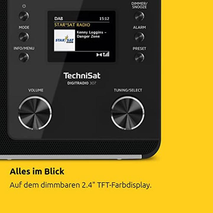 Actual product image TechniSat DigitRadio 307 BT (DAB+, FM, Bluetooth)