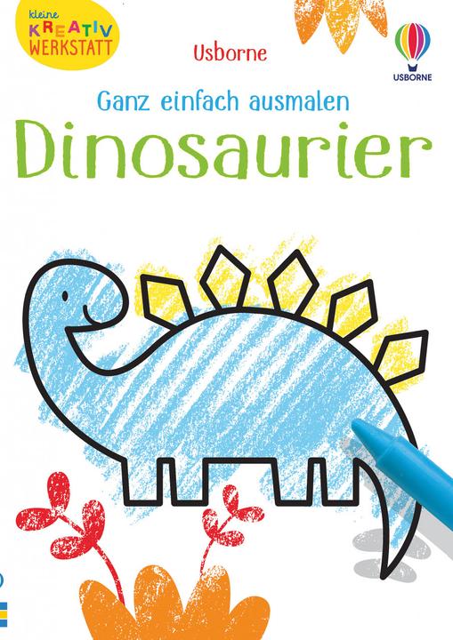Produktbild Kleine Kreativ-Werkstatt - Ganz einfach ausmalen: Dinosaurier
