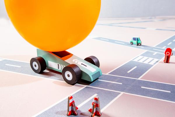 Actual product image Donkey Products Mintstar Balloon Car