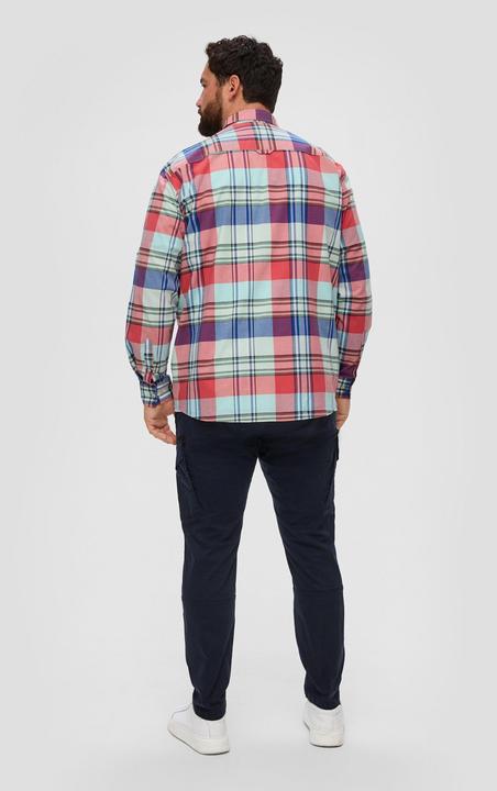 Immagine prodotto s.Oliver Hemd Kariertes Hemd im Slim Fit (3XL, XXL)