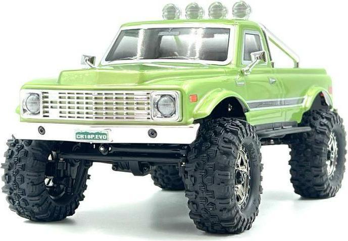 Actual product image Absima Crawler CR18P EVO-V2 Convoy grün, 4WD, RTR, 1:18 (RTR Ready-to-Run)