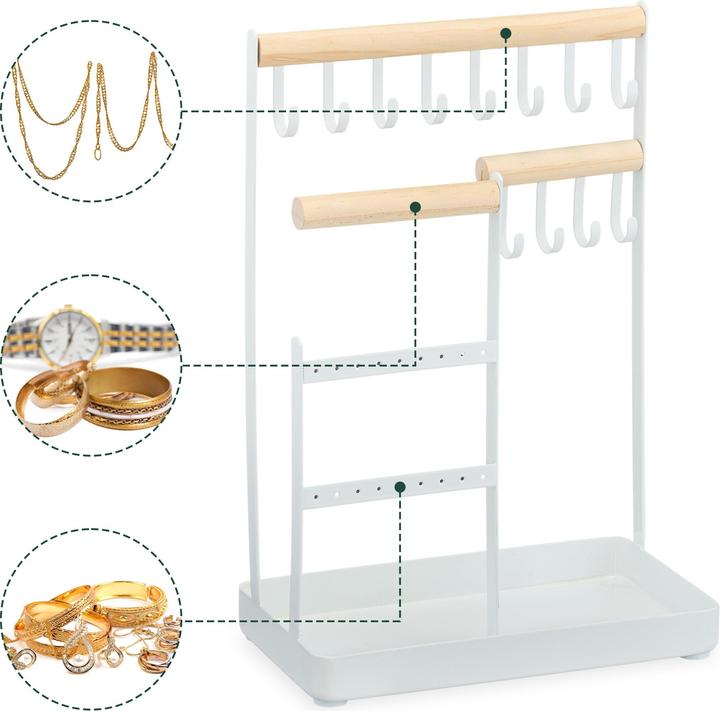 Actual product image Relaxdays Jewellery stand