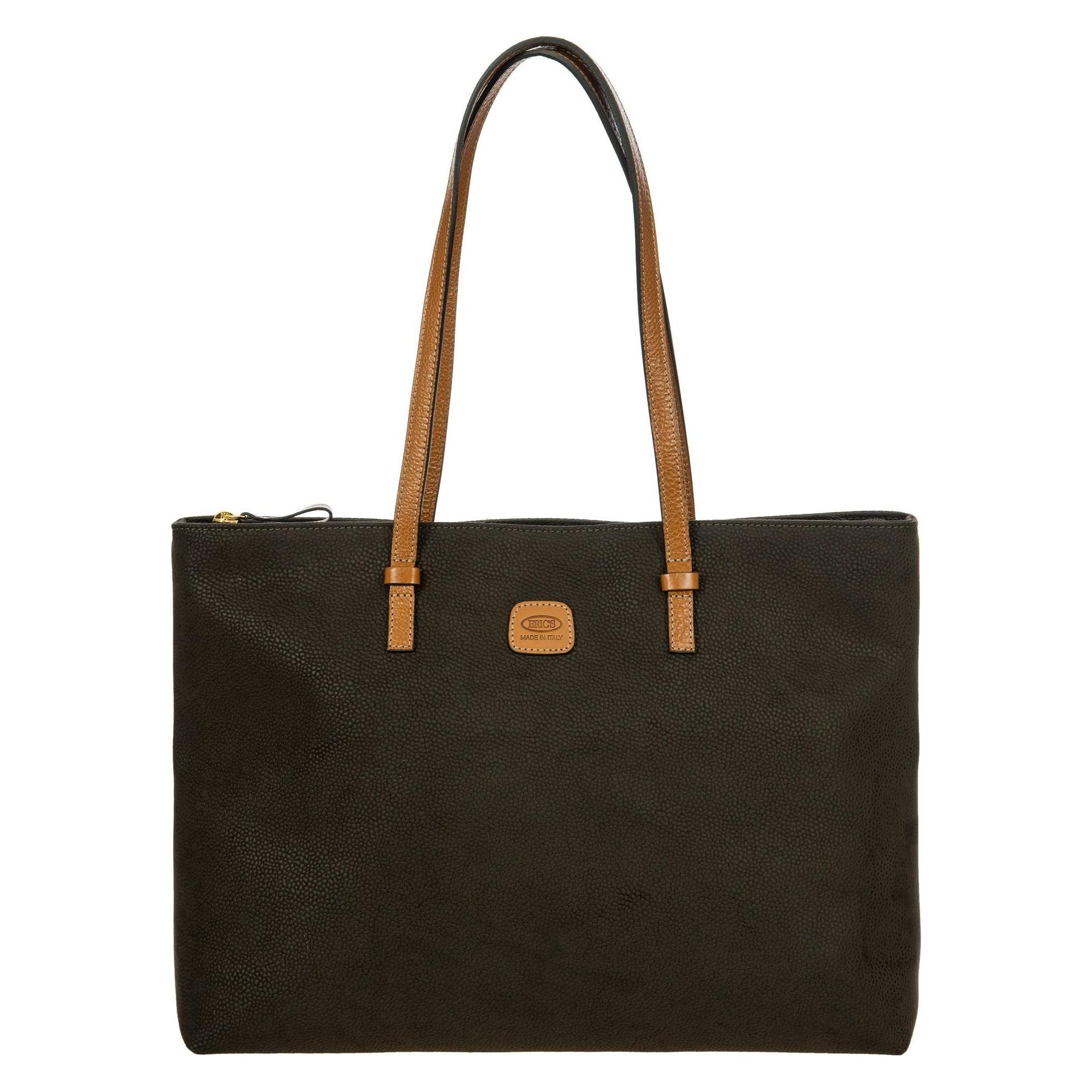 Brics, Handtasche, Bric's Shopper Life Shopping Veronica, Grün