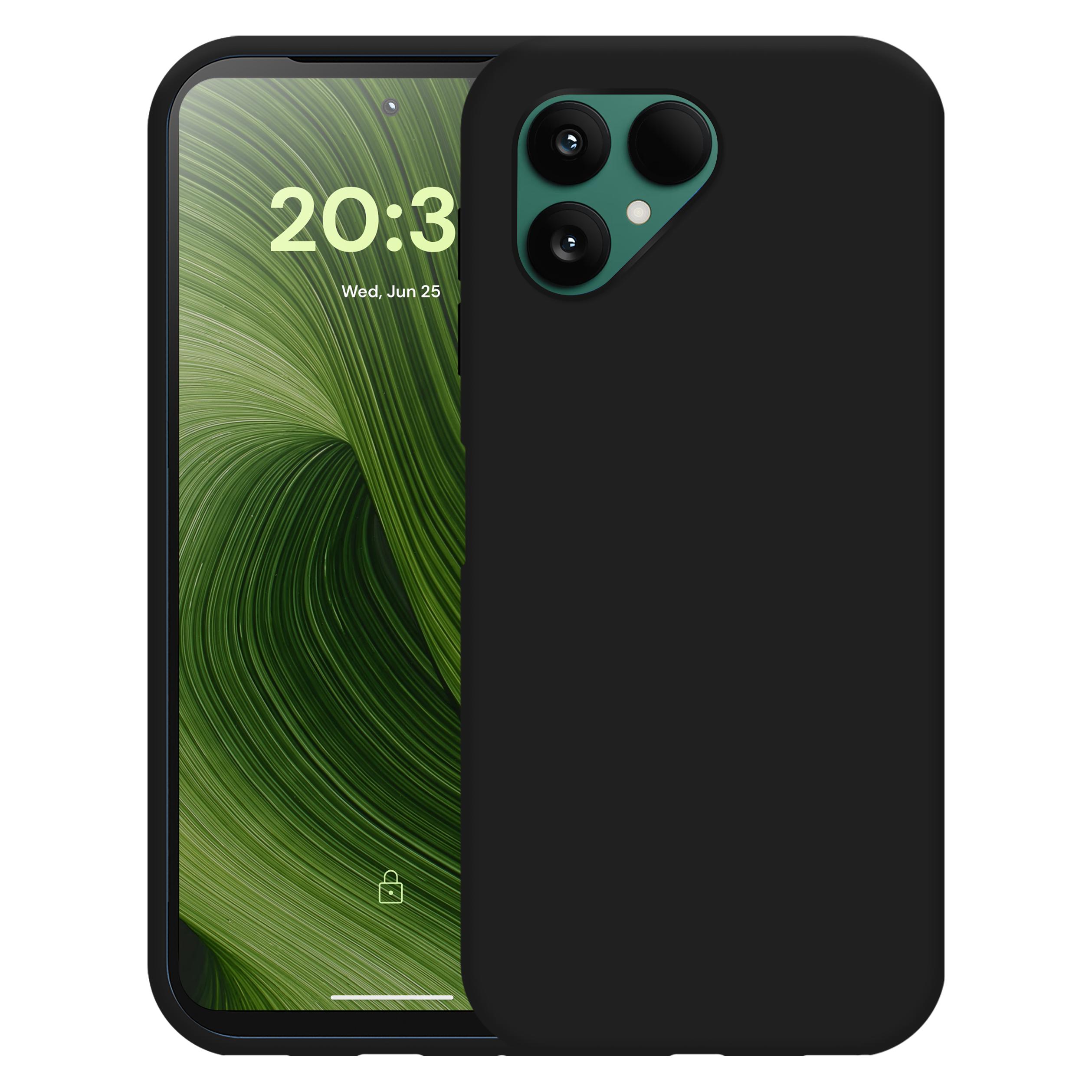 Cazy Soft Tpu Schutzhülle (Fairphone (Gen. 6)), Smartphone Hülle, Schwarz