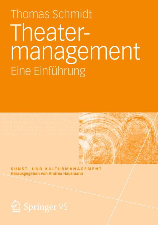 Produktbild Theatermanagement (Deutsch, Thomas Schmidt, 2012)
