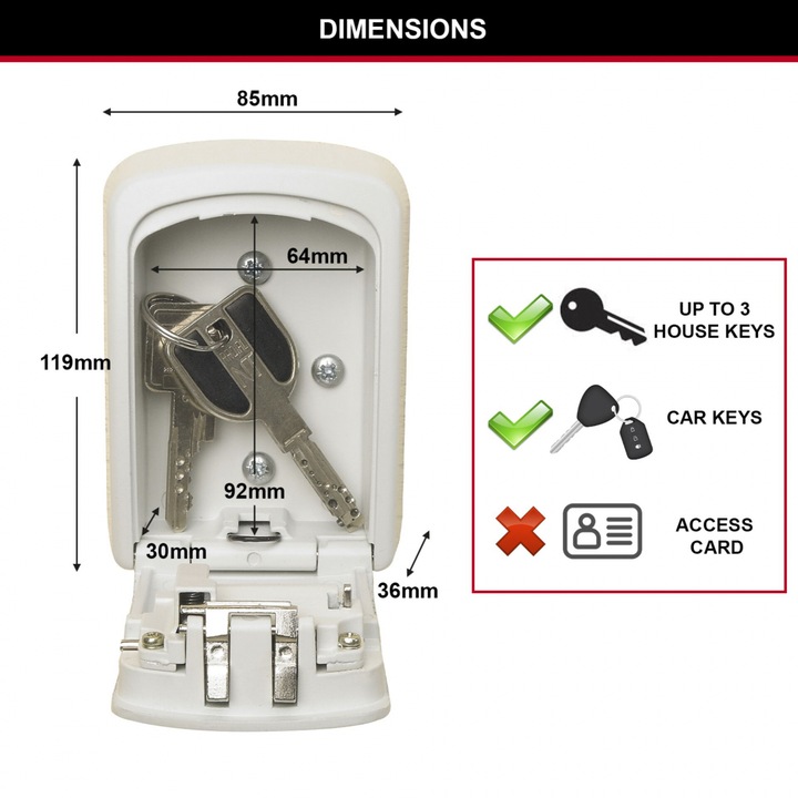 Actual product image Master Lock Select Access