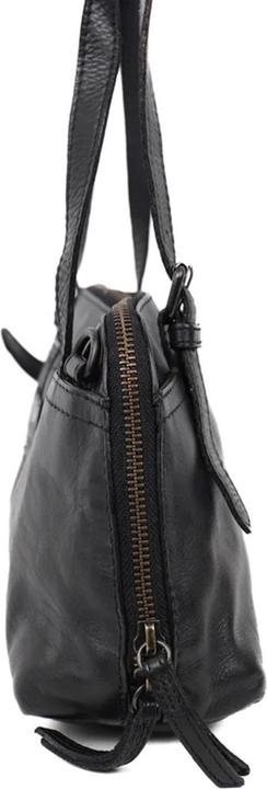 Actual product image Bear Design Medium Schoudertas Dames - Leer - Daphne - Zwart