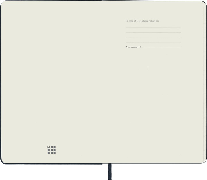 Actual product image Moleskine Notebook (A5, English)