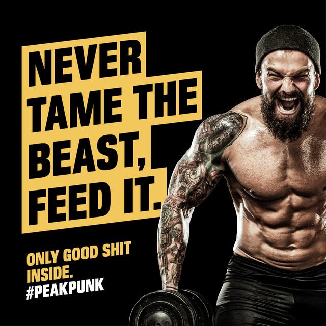 Actual product image Peak Punk Organic Oat Flapjack (Salted Peanut, 12 pcs., 720 g)