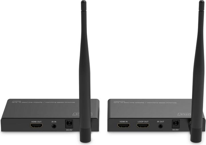 Actual product image Digitus Wireless HDMI Extender / Splitter Set (100 m, HDMI 1.4a)