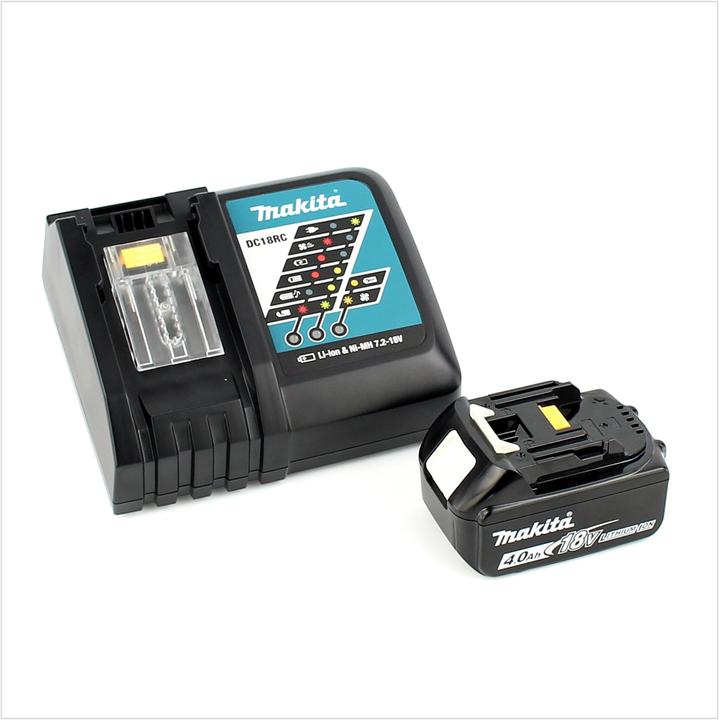 Productafbeelding Makita DTD 152 RM1J 18V Li-Ion accu slagmoersleutel in Makpac met 1x 4.0 Ah accu en 1x snellader