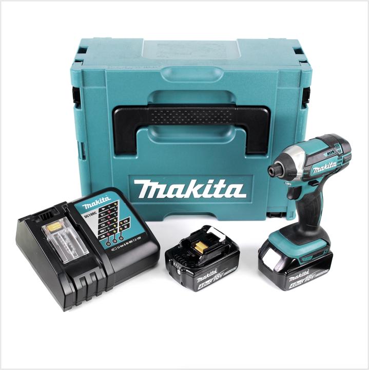 Immagine prodotto Makita DTD 152 RMJ 18V Avvitatore ad impulsi a batteria in valigetta Makpac + 2x Batterie BL 1840 4