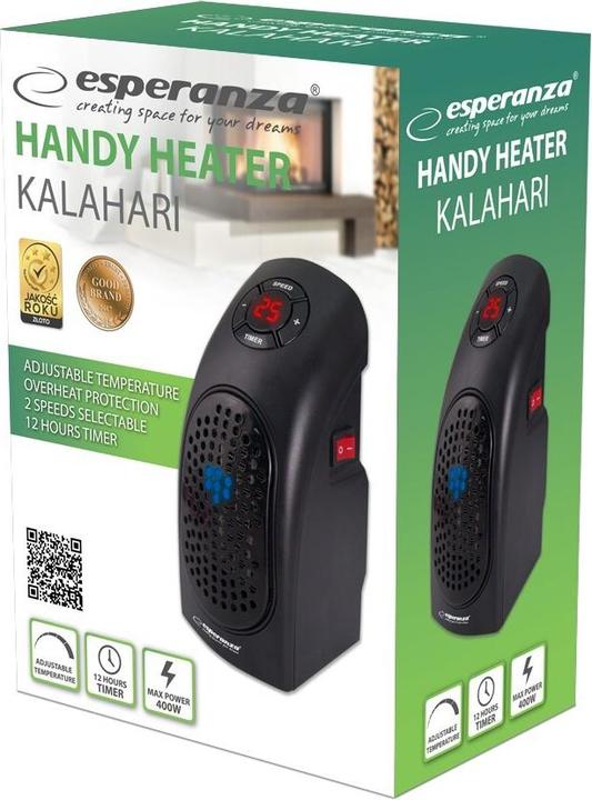 Actual product image Esperanza Kalahari thermoventilator