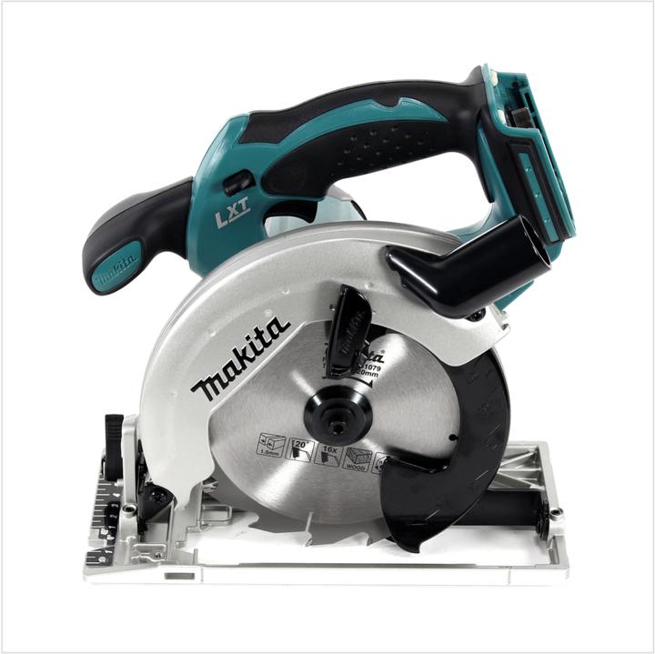 Actual product image Makita DSS 611 RFJ cordless circular saw 18V 165 mm in Makpac + 2x 3.0Ah battery + charger
