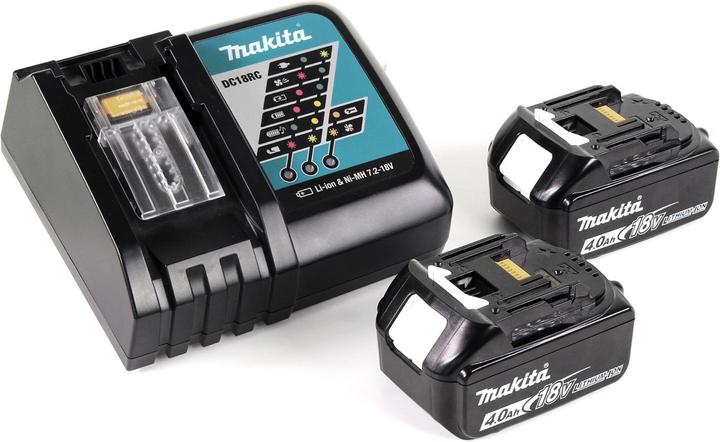 Actual product image Makita DJV 182 RMJ Battery pendulum jigsaw 18V Brushless + 2x battery 4.0Ah + charger + Makpac