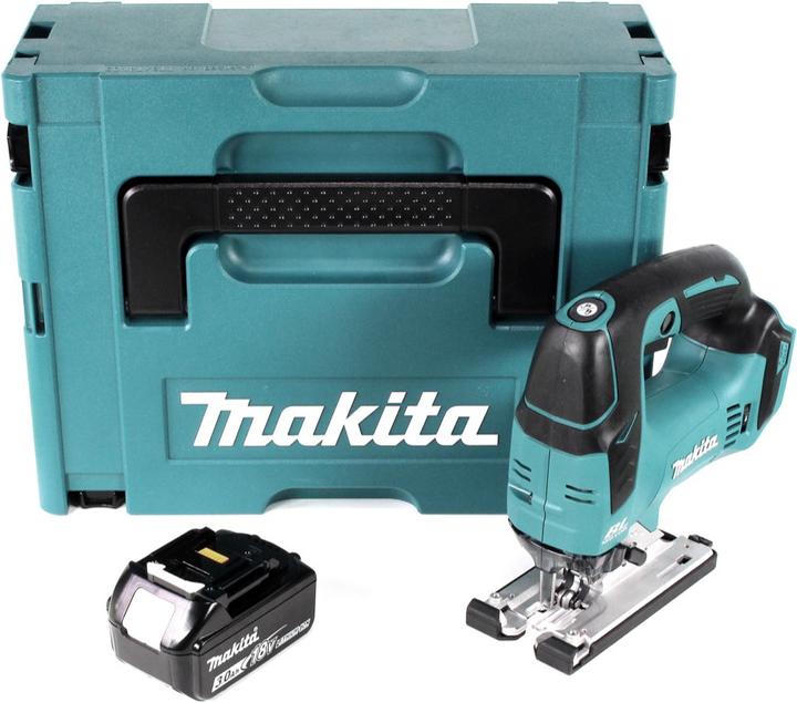 Actual product image Makita DJV 182 F1J Battery pendulum jigsaw 18V Brushless + 1x battery 3.0Ah + Makpac - without charger