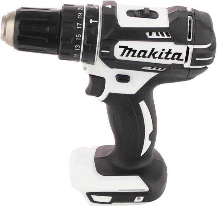 Actual product image Makita DHP 482 Z W Battery impact drill 18V 62Nm Solo + bit & drill set 100 pieces