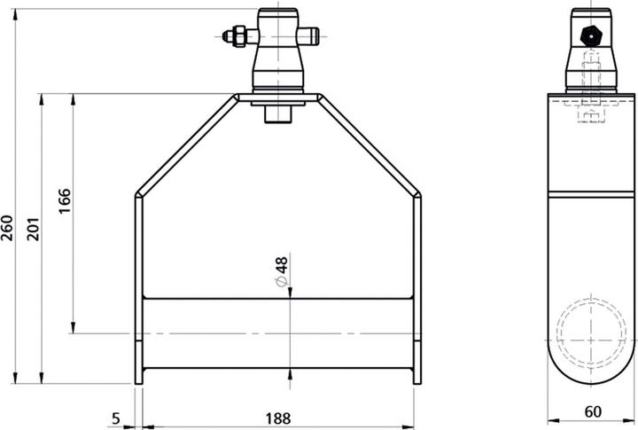Produktbild Showtec Single Downrigger
