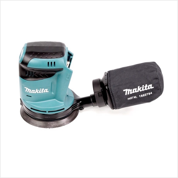 Image du produit Makita Ponceuse orbitale à batterie DBO 180 RFJ 18 V + 2x batterie 3,0Ah + chargeur + Makpac (Ponceuse excentrique)