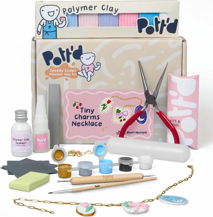 Produktbild Pott'd Polymer Clay Schmuck-Bastelset