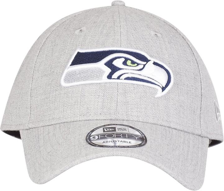 Image du produit New Era 9Forty Strapback Cap - Seattle Seahawks heather gris (Taille unique)