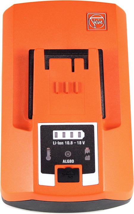 Actual product image Fein ALG 80 Quick charger 18V ( 92604180010 ) for all Li-Ion batteries up to 18V (18 V)
