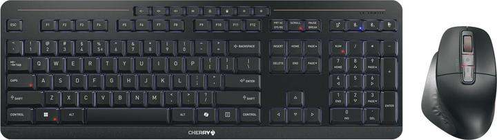 Actual product image CHERRY STREAM - ULTIMATE - Desktop set - Wireless - QWERTY - Black (US, Cable, Wireless)
