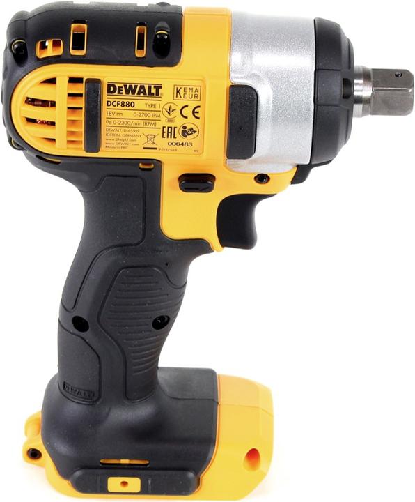 Produktbild DeWalt DCF 880 Akku Schlagschrauber 18V 203Nm + 1x Akku 5,0Ah + Ladegerät