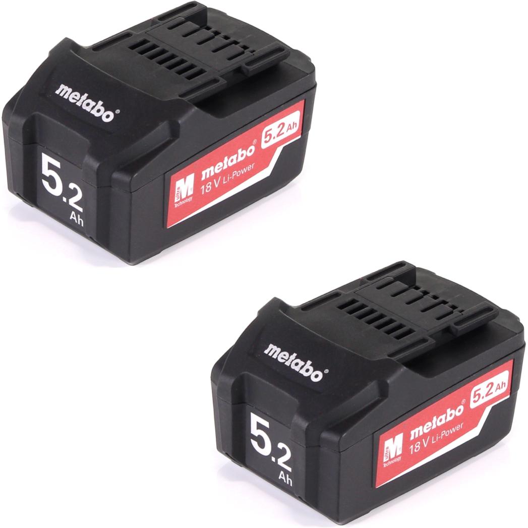 Thumbnail - Metabo, Werkzeugakku + Ladegerät, Li-Power Akku Set (18 V)