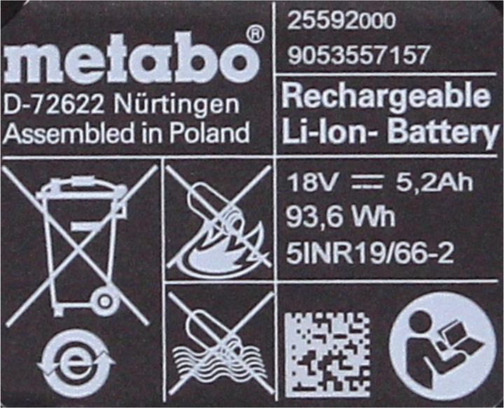 Produktbild Metabo Li-Power Akku Set (18 V)