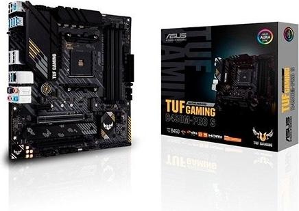 Produktbild ASUS TUF B450M-PLUS GAMING - AMD - Socket AM4 - AMD Athlon - AMD Ryzen 3 - 2nd Genera (AM4, AMD B450, mATX)