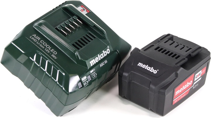 Produktbild Metabo KS 18 LTX 57 Akku Handkreissäge 18V 165x20mm + 1x Akku 5,2 Ah + Ladegerät + MetaLoc