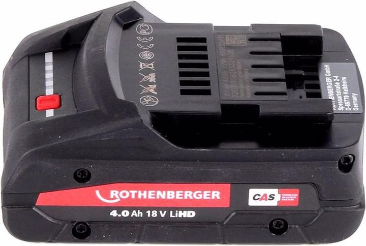 Image du produit Rothenberger ROMAX 4000 Sertisseuse sans fil 18 V Li-Ion électro-hydraulique + Coffret de transport
