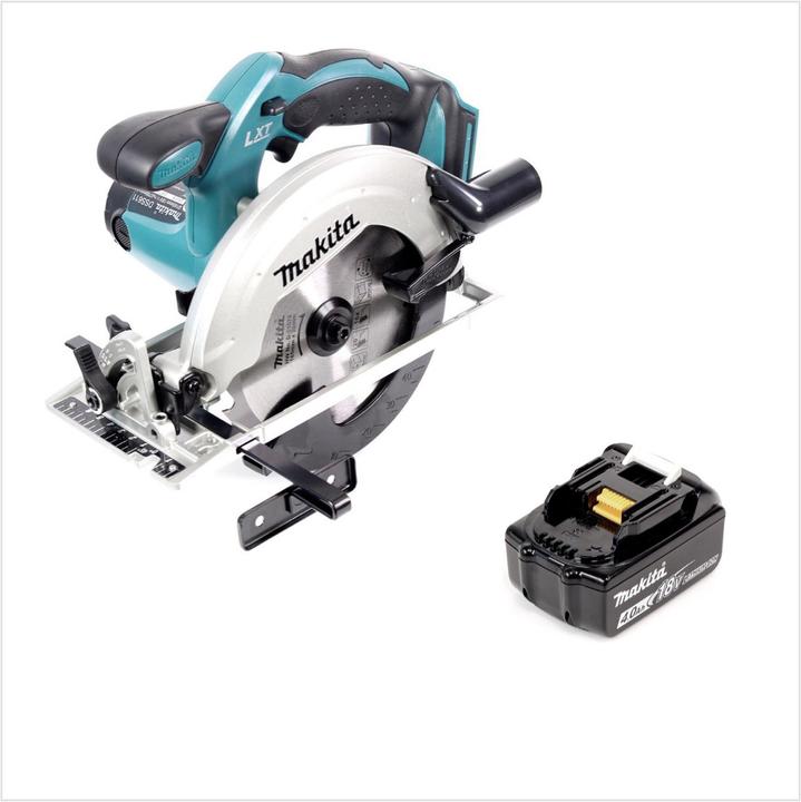 Actual product image Makita DSS 611 M1 cordless circular saw 18V 165 mm + 1x 4.0Ah battery - without charger